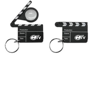 Movie Slate Magnifier keychain