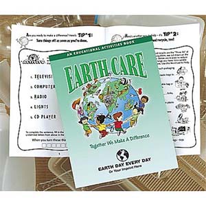 Earth Care- Together We Make A Difference Activity Book
