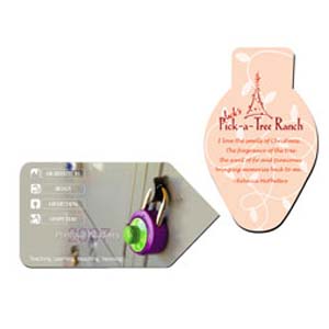 MPC2 - Cut From Rectangle 8" x 9.5"  (Custom Shape Fabric Surface Mouse Pad)