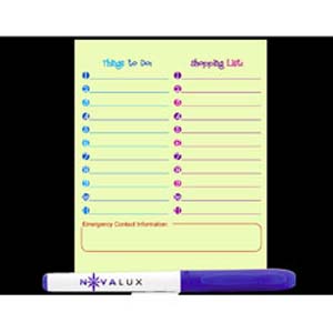 Dry Erase Magnet with  marker and clip