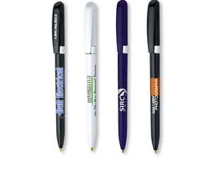 Pivo44576Chrome Twist Action Pen (24 Hour)