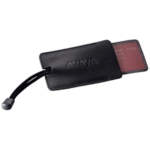 Millennium Leather Retractable Luggage Tag