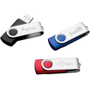 Foldout USB Flash Drive 128MB
