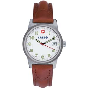 Wenger Womens Classic Field Brown Strap Watch
