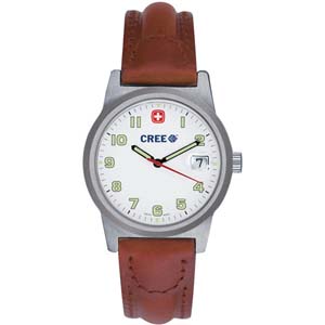 Wenger Womens Classic Field Brown Strap Watch