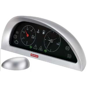 AUTO ALARM CLOCK & THERMOMETER