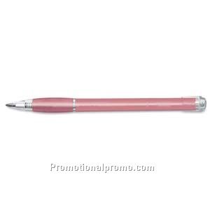 Paper Mate Visibility Translucent Pink Ball Pen
