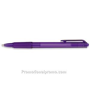 Paper Mate PC 8 Retractable Translucent Purple Barrel/Purple Trim Ball Pen