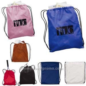Nylon Drawstring Backpack