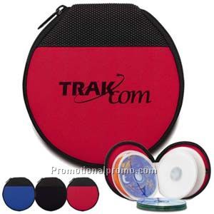Round Techno-prene(TM) CD Case