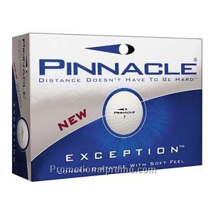 Pinnacle(R) Exception(TM) Personalized Golf Balls Standard Service