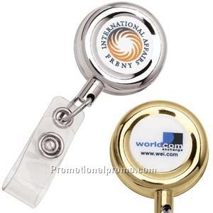 Metal Retractable Badge Holder