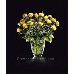 Siena Clear Crystal Vase