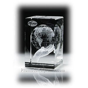 World Partnership Award - Tall Cube