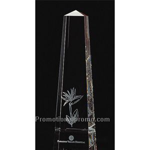 Bristol Obelisk with Wood Base