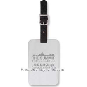 Stainless Steel Large Rectangle Bag Tag