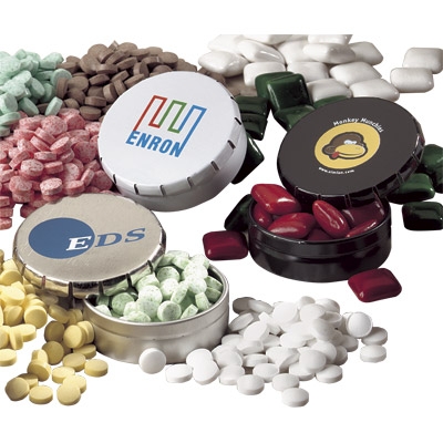 POP TOP TINS w/ Mint Gum