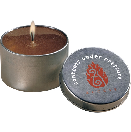 Aromatherapy candle push top