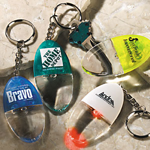 Crystal light key chains