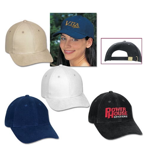 BRUSHED COTTON CONSTRUCTED CAP