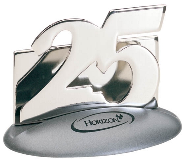 25 year Business Card Holder