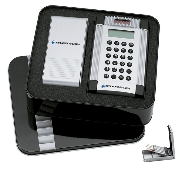 5 in 1 Mini Screwdriver Set / Designr Calculator Giftset