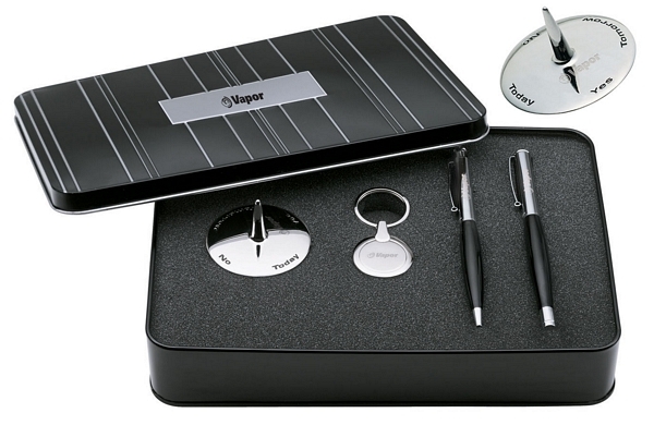 Ballpoint Pen / Ballpoint Pen / Decision Maker Spinning Top / Keyring Giftset