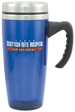 17 oz Translucent Mug with Stainless Steel Liner