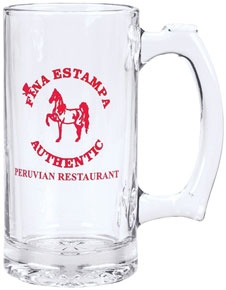 12.5 oz Glass Mug