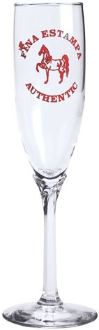 6 oz Clear Glass Domain Flute