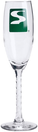 6 oz Twisted Stem Flute