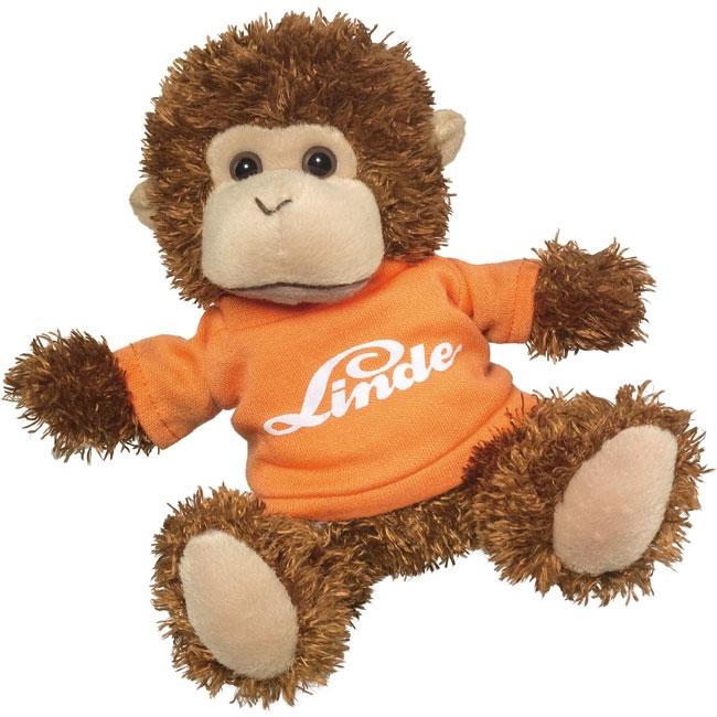 Cuddly Monkey with Tee Shirt