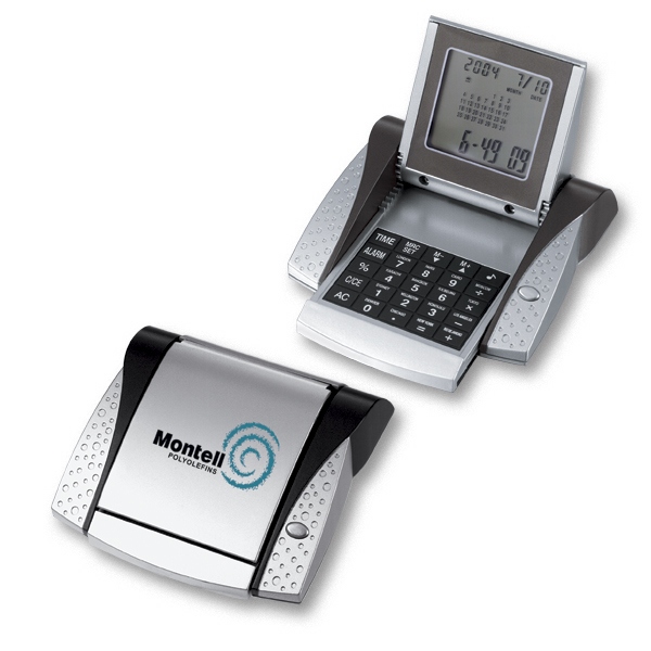 TECHNO WORLD TIME CLOCK/CALCULATOR