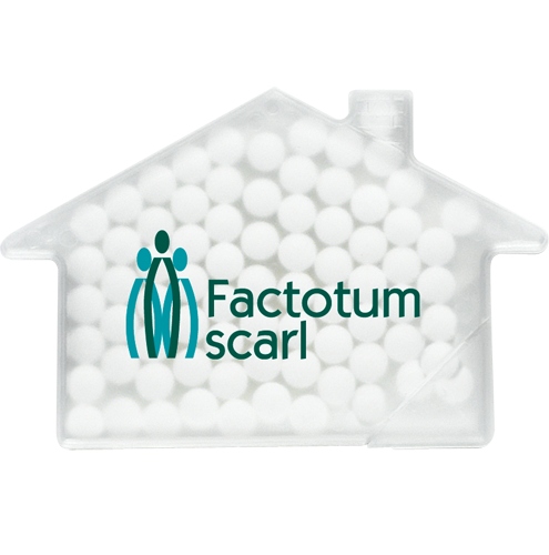 Fun shaped mint dispensers - House Shape