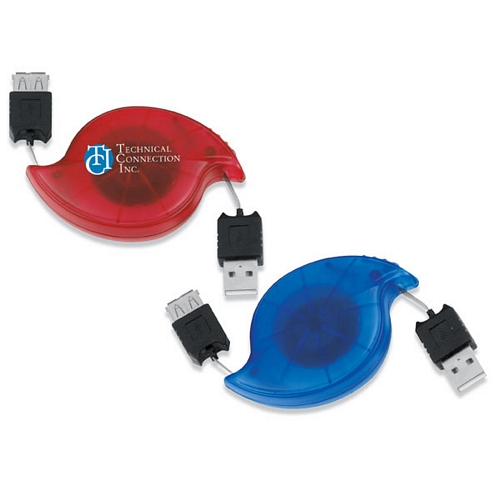 RETRACTABLE USB EXTENSION CORD