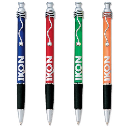 Squiggly Push-Action Pen