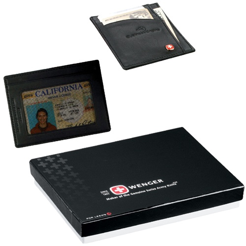 Wenger Leather Card Wallet