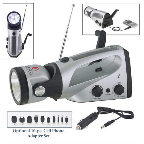 THE SOLSTICE EMERGENCY LIGHT/RADIO