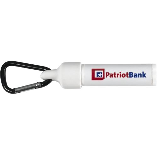 Lip Balm with Carabiner clip