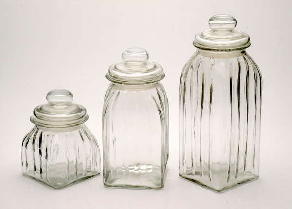 4pcs storage jar set with glass lid
  
   
     
    