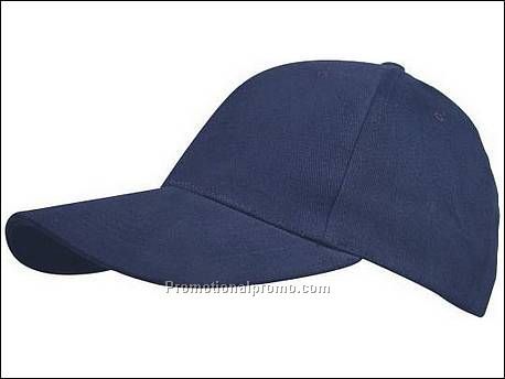 6-panel katoenen baseball cap