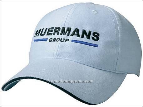 6 panel promo sandwich cap
