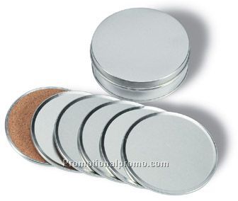 6 coasters in gift box