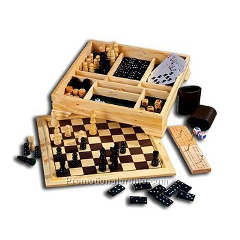7-In-1 Wooden Game