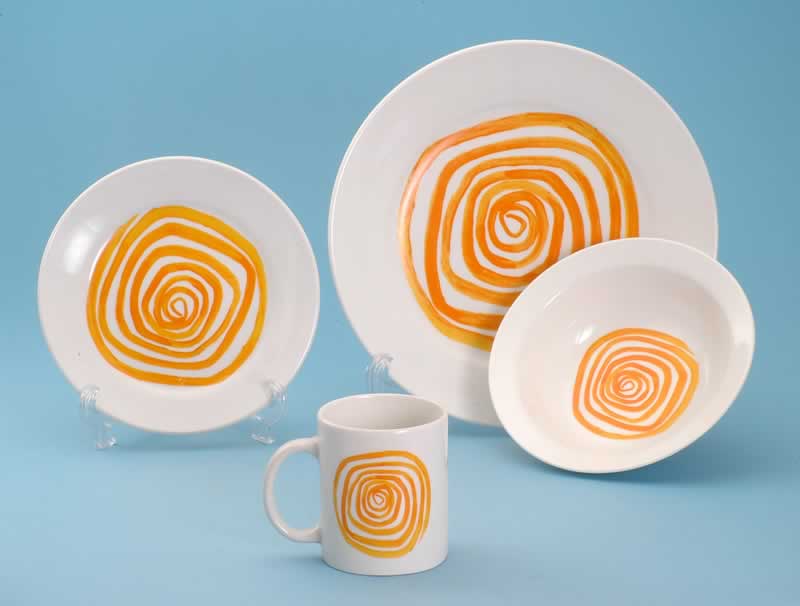 decal dinnerware 
  
   
     
    