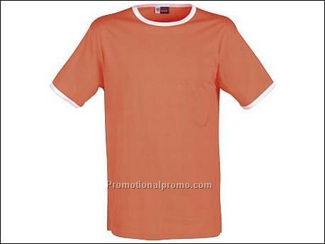 Adelaide contrast t-shirt. Rond gebre...