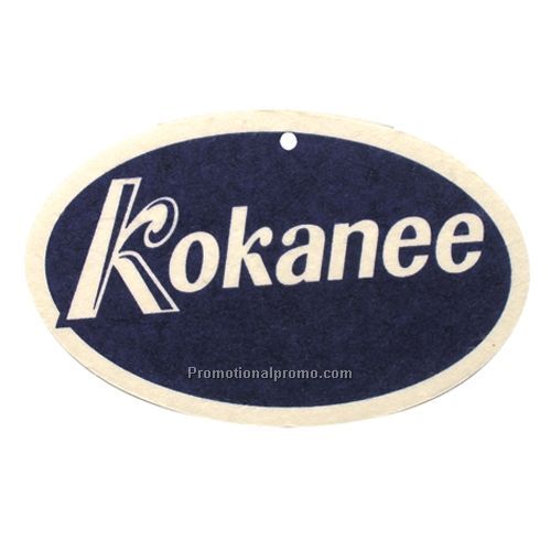 Air Freshener - Oval, EcoFriendly