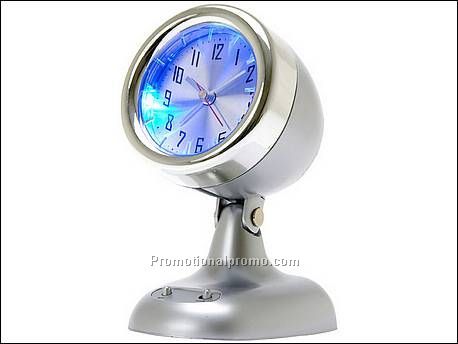 Alarm clock Headlight silver...