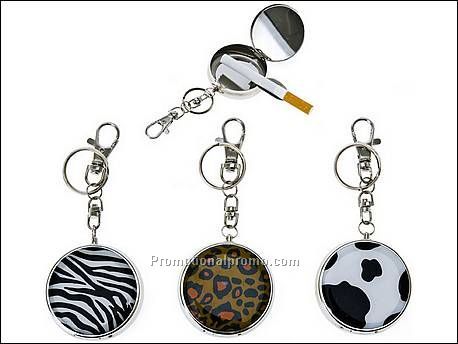 Ashtray w. keychain Wild Animal 3...