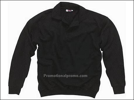 Atlanta polo sweater. Knopenlijst met...